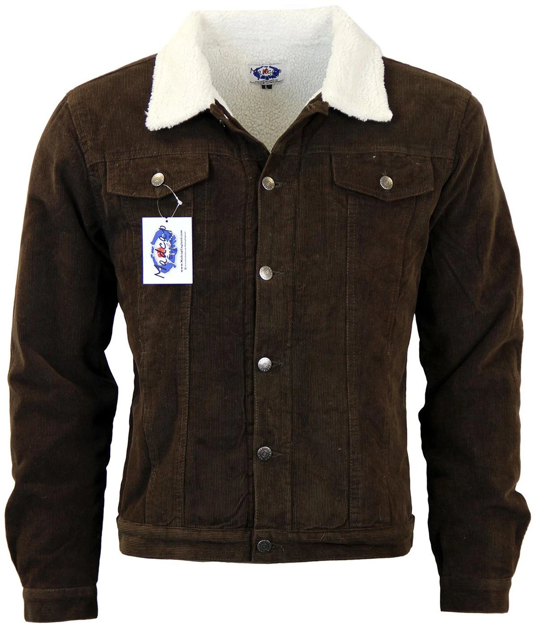 Contender Retro Sherpa Lined Jacket - Image 2