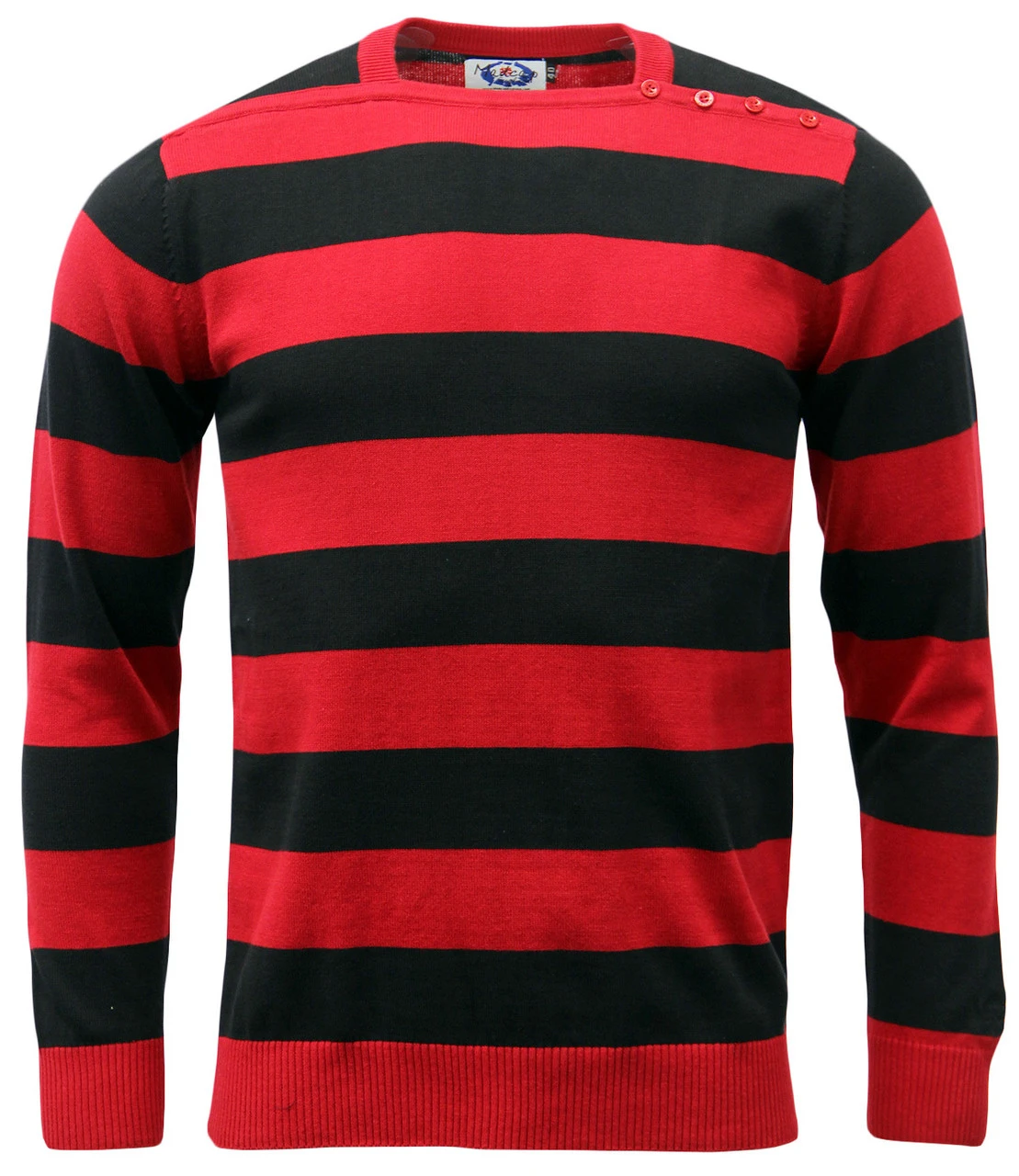 Jones 60s Mod Block Stripe Jumper W - Image 6