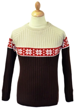 Nordic Winter - MADCAP Retro Snowflake Jumper