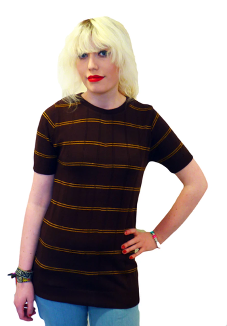 Telstar Retro 60s Knit T-Shirt B/M - Image 2