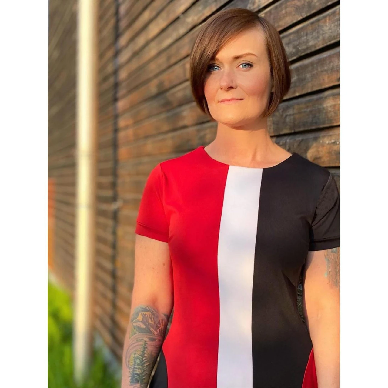 Taste Of Honey Circle Pocket Dress - Image 3