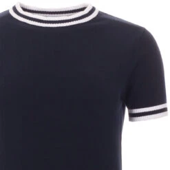 Kim Mod Moon Tipped Knit Tee (RW)