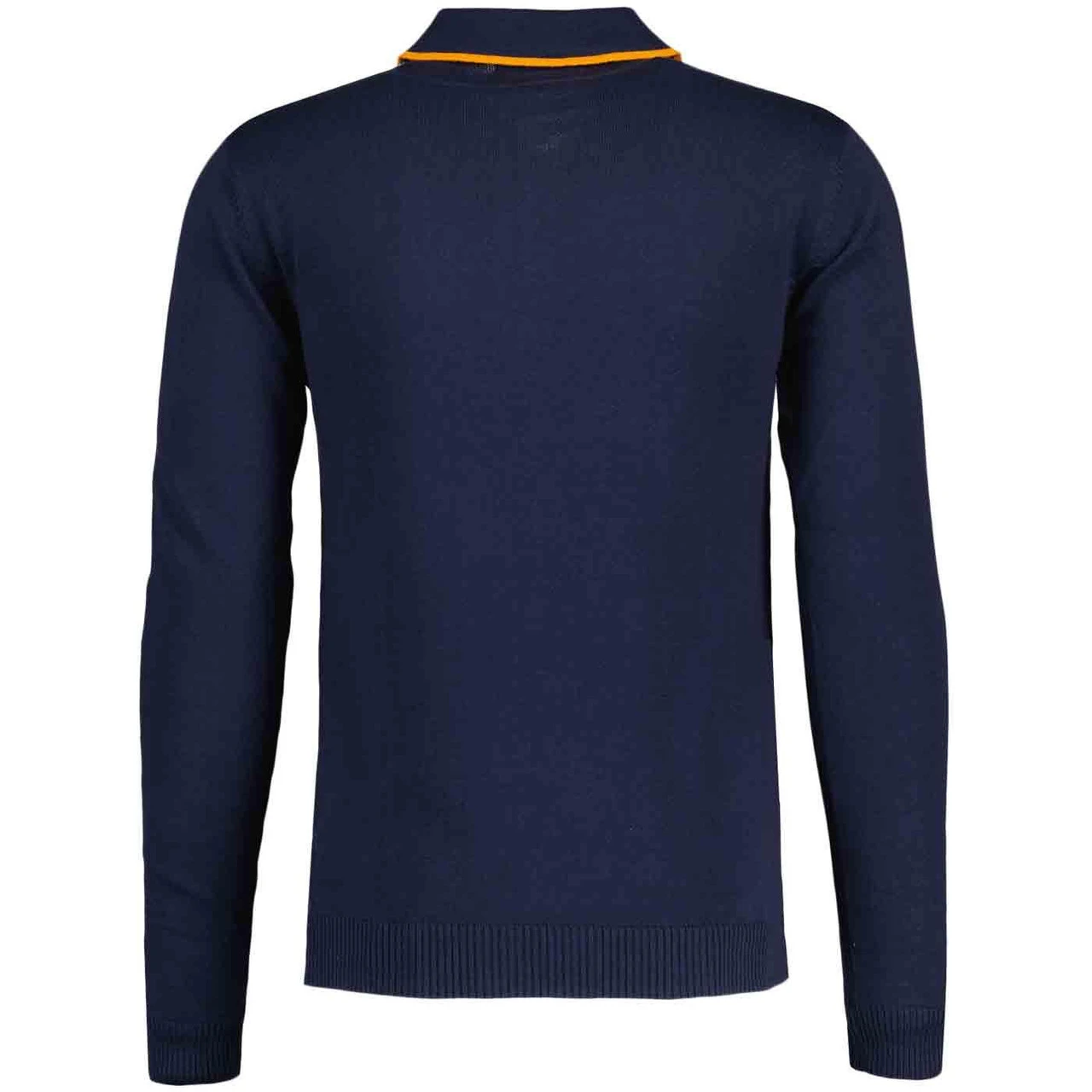 Junot Mod Waffle Stripe Knit Polo N - Image 5