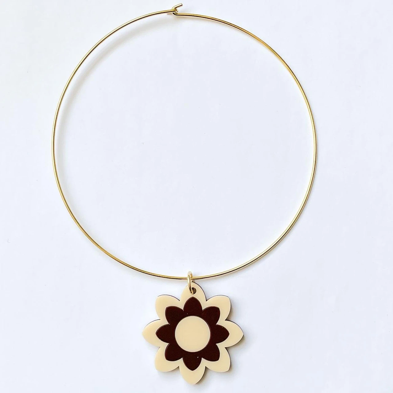 Belladonna MADCAP X ADA BINKS Cream Flower Choker - Image 2