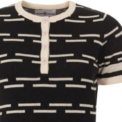 Zinnia Retro Mod Dash Knitted Dress