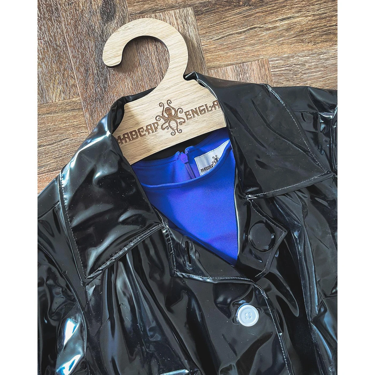 Jackie MADCAP Made In England Retro 60s Raincoat Y - Image 6