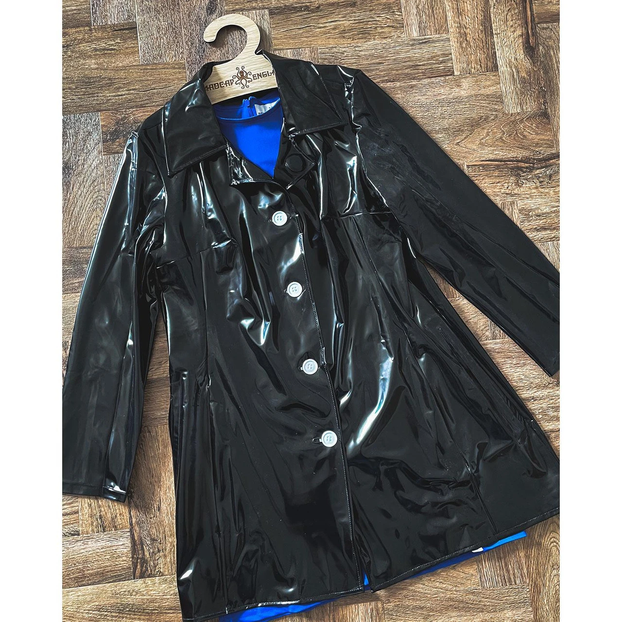 Jackie MADCAP Made In England Retro 60s Raincoat Y - Image 12