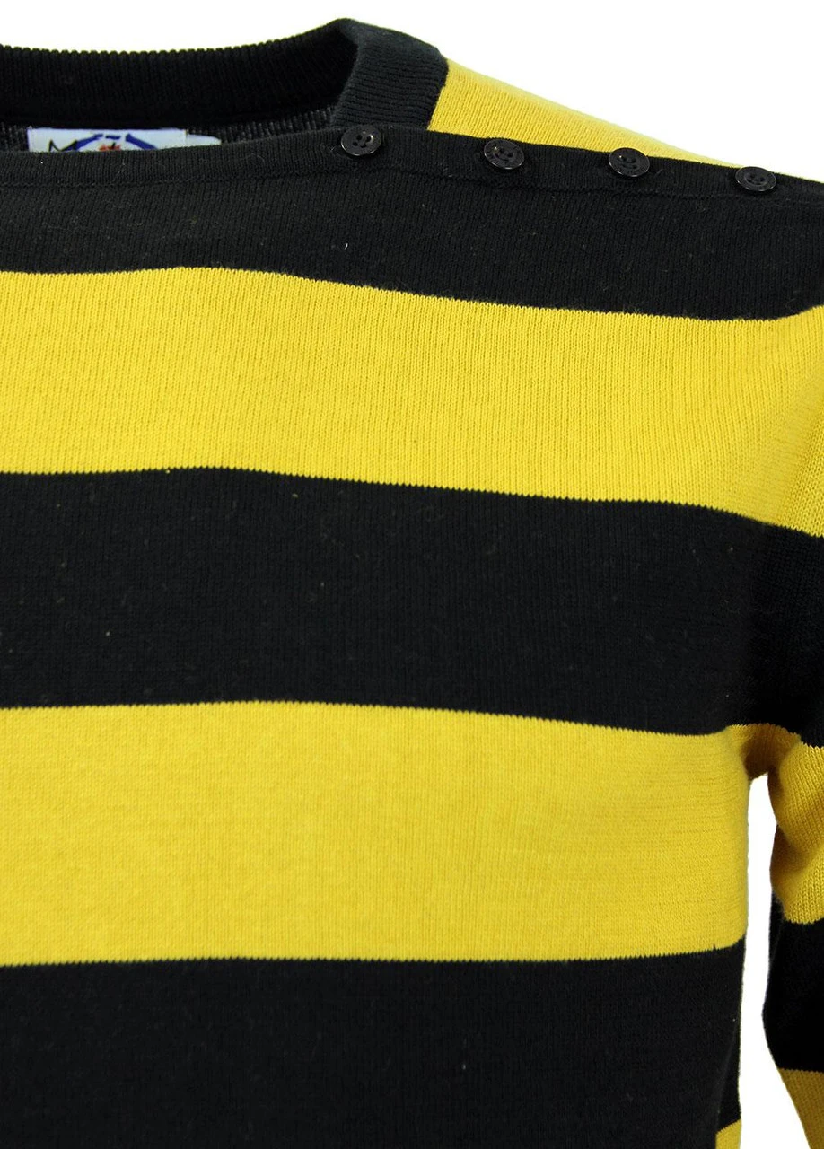 Jones 60s Mod Block Stripe Jumper W - Image 2
