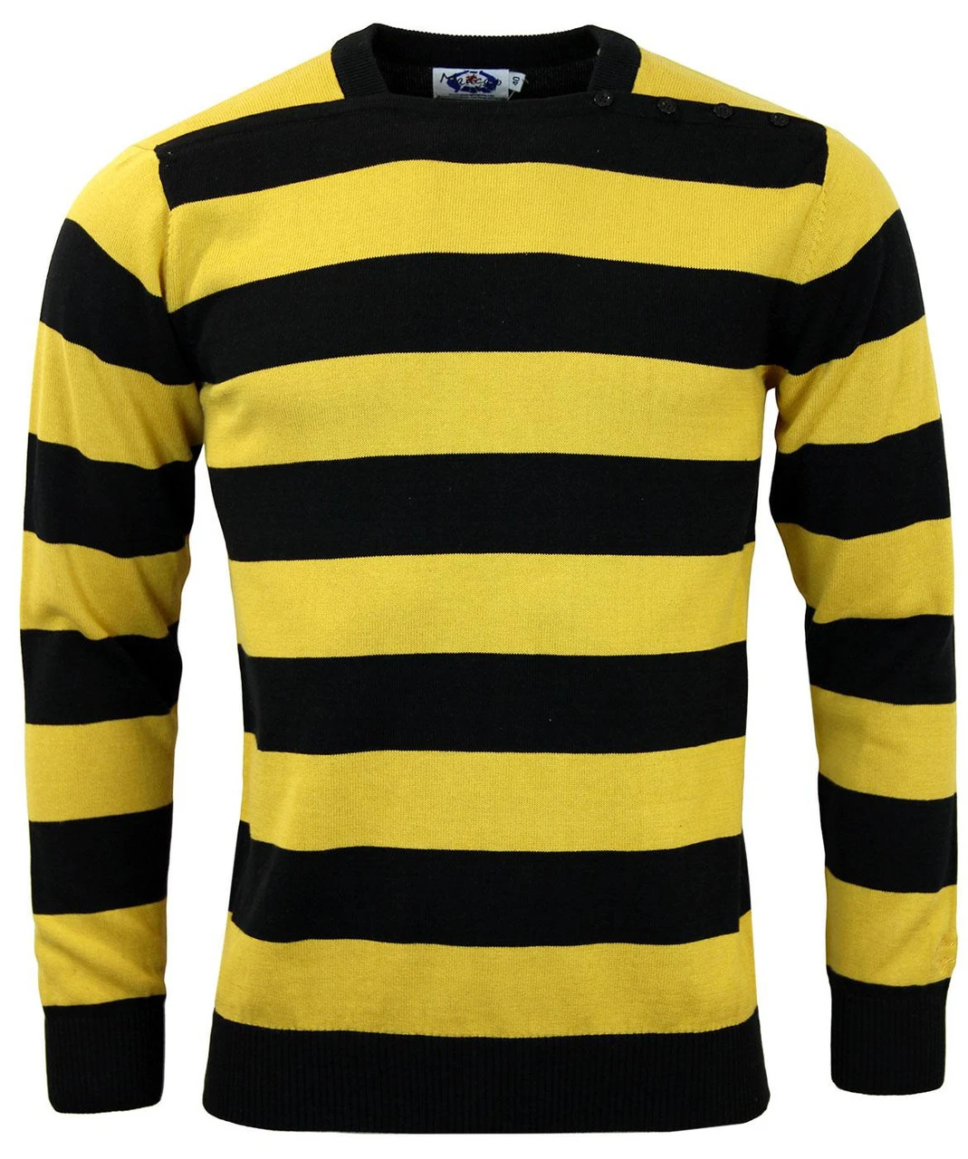 Jones 60s Mod Block Stripe Jumper W - Image 10