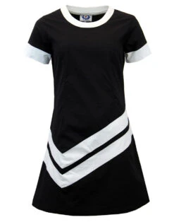 Chevron Retro 60s Mod Pop Art Dress