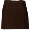 Suzy Retro 60s Cord Mini Skirt F
