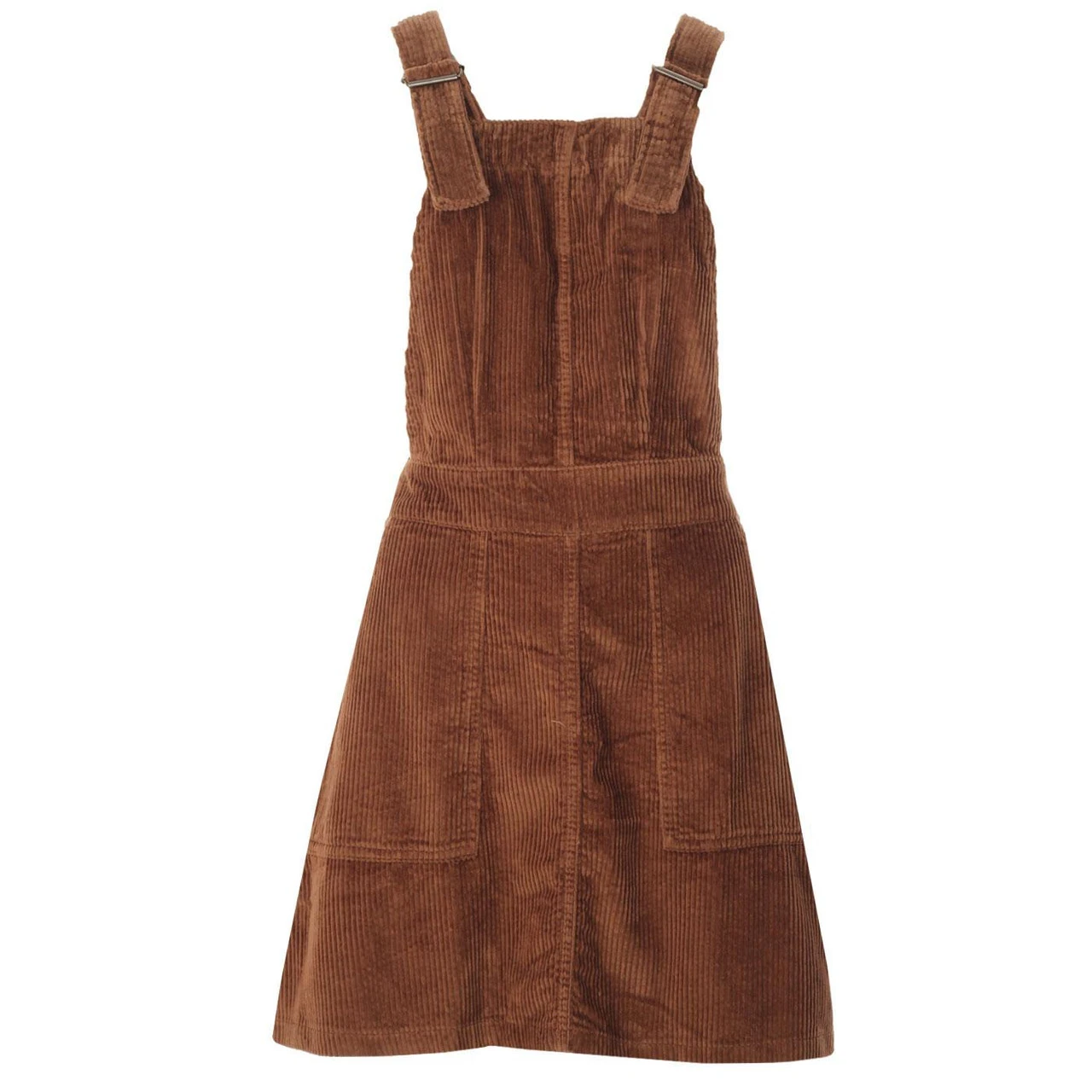 Marlo 1960s Cord Pinafore Dress (T)