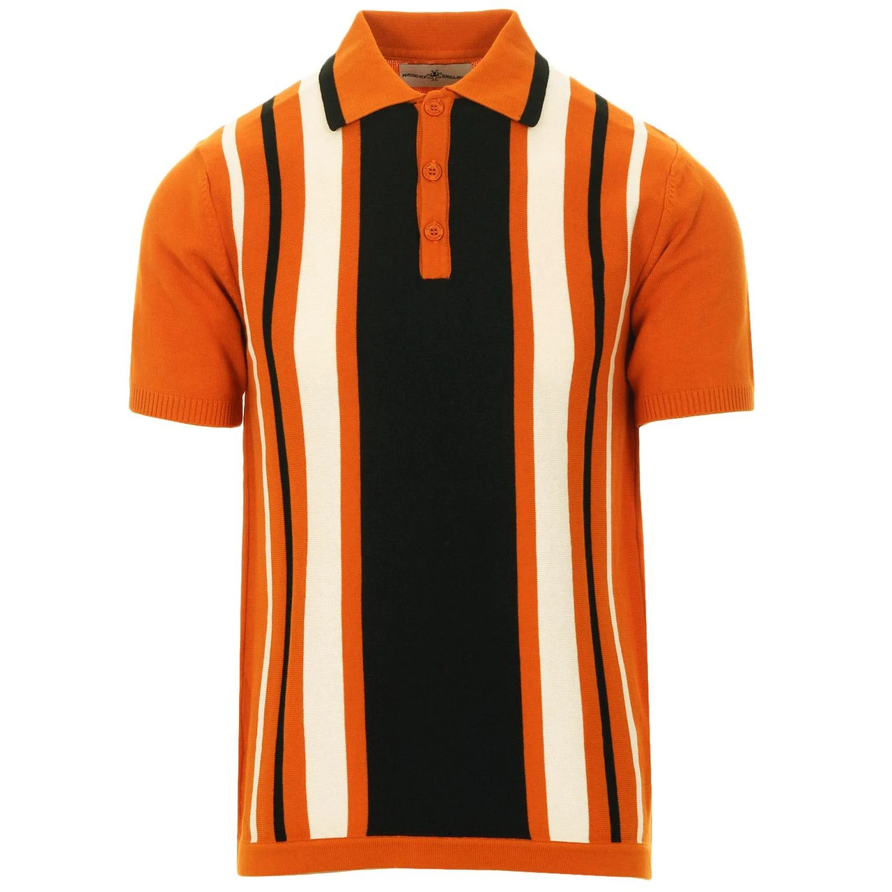 Folklore Mod Stripe Knit Polo (GJ) - Image 9
