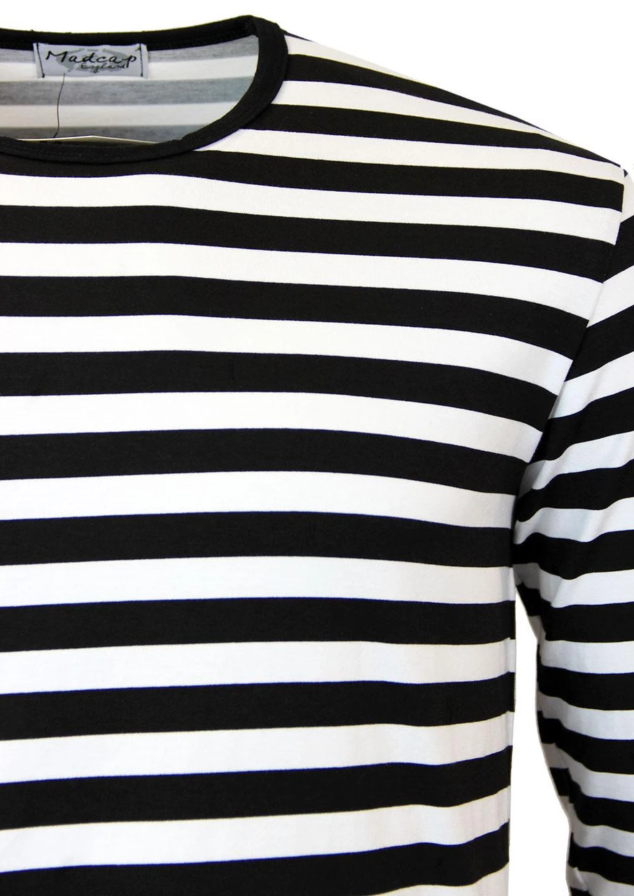 Kings Road Mod 60s Striped Tee - Image 3