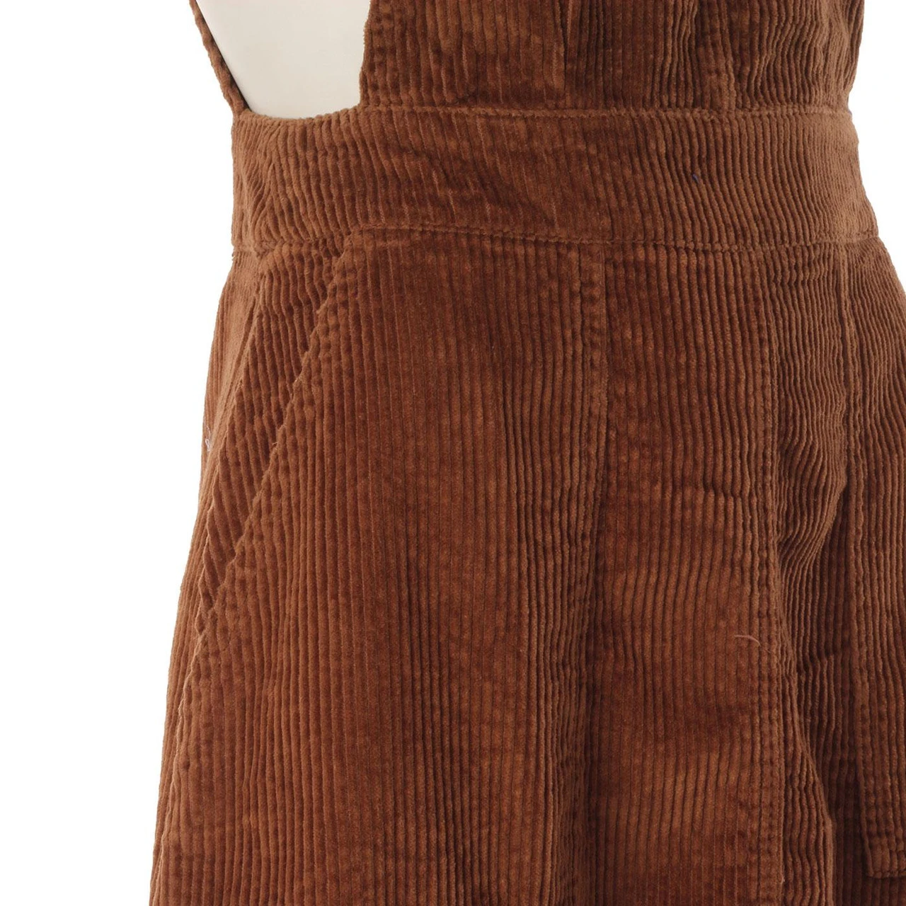 Marlo 1960s Cord Pinafore Dress (T) - Image 5