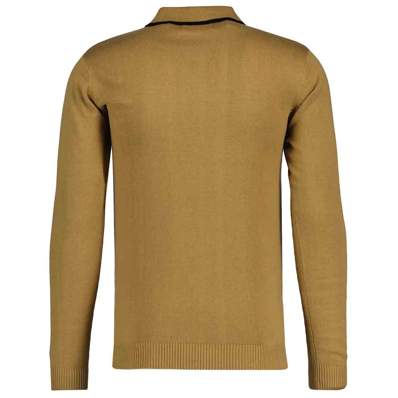 Junot Mod Waffle Stripe Knit Polo N - Image 8