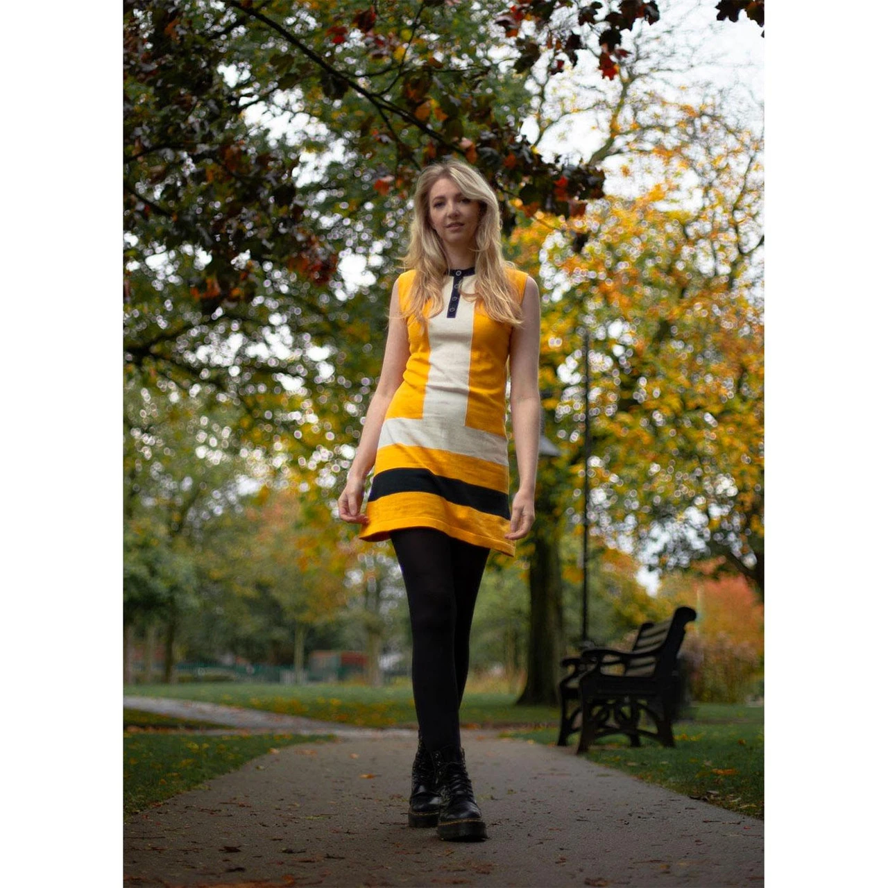 Lantana 1960s Mod Knitted Dress K - Image 11