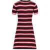 Cassia 60s Mod Knit Stripe Dress N