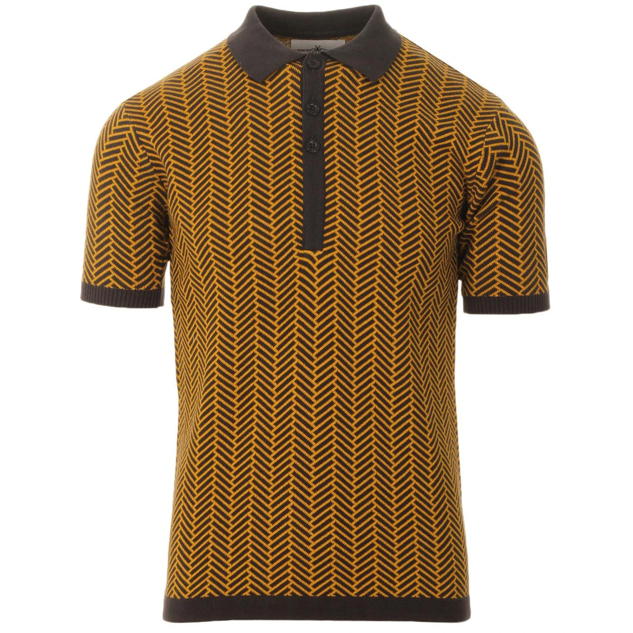 Mojo Mod Chevron Dash Knit Polo - Image 2