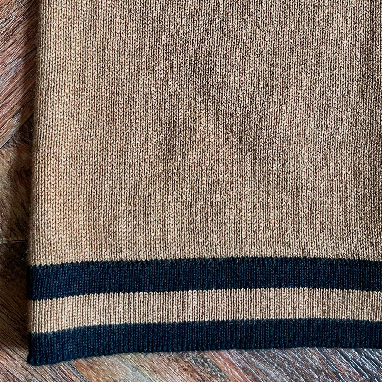 Moon 1960s Mod Tipped Knit Tee (D) - Image 9