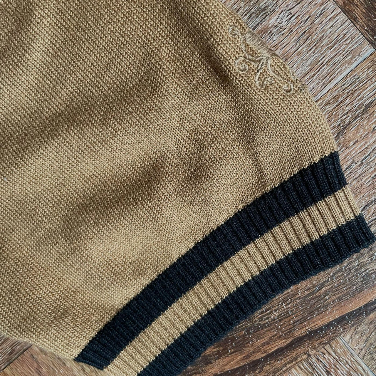 Moon 1960s Mod Tipped Knit Tee (D) - Image 14