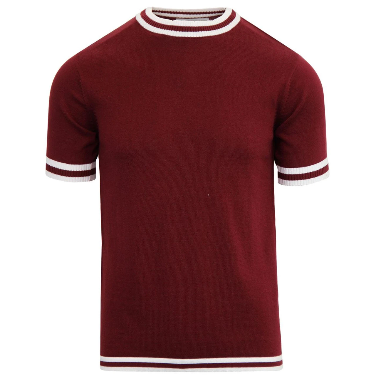 Moon 60s Mod Tipped Knit Tee (IP) - Image 2