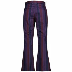 Offbeat 60s Stripe Flared Trousers
