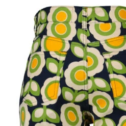 Fiore Retro 70s Wide Leg Trousers R