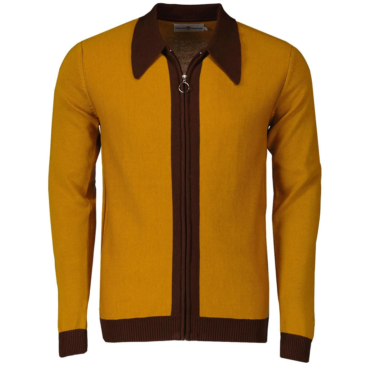 Riva Retro Zip Through Cardigan R - Image 7