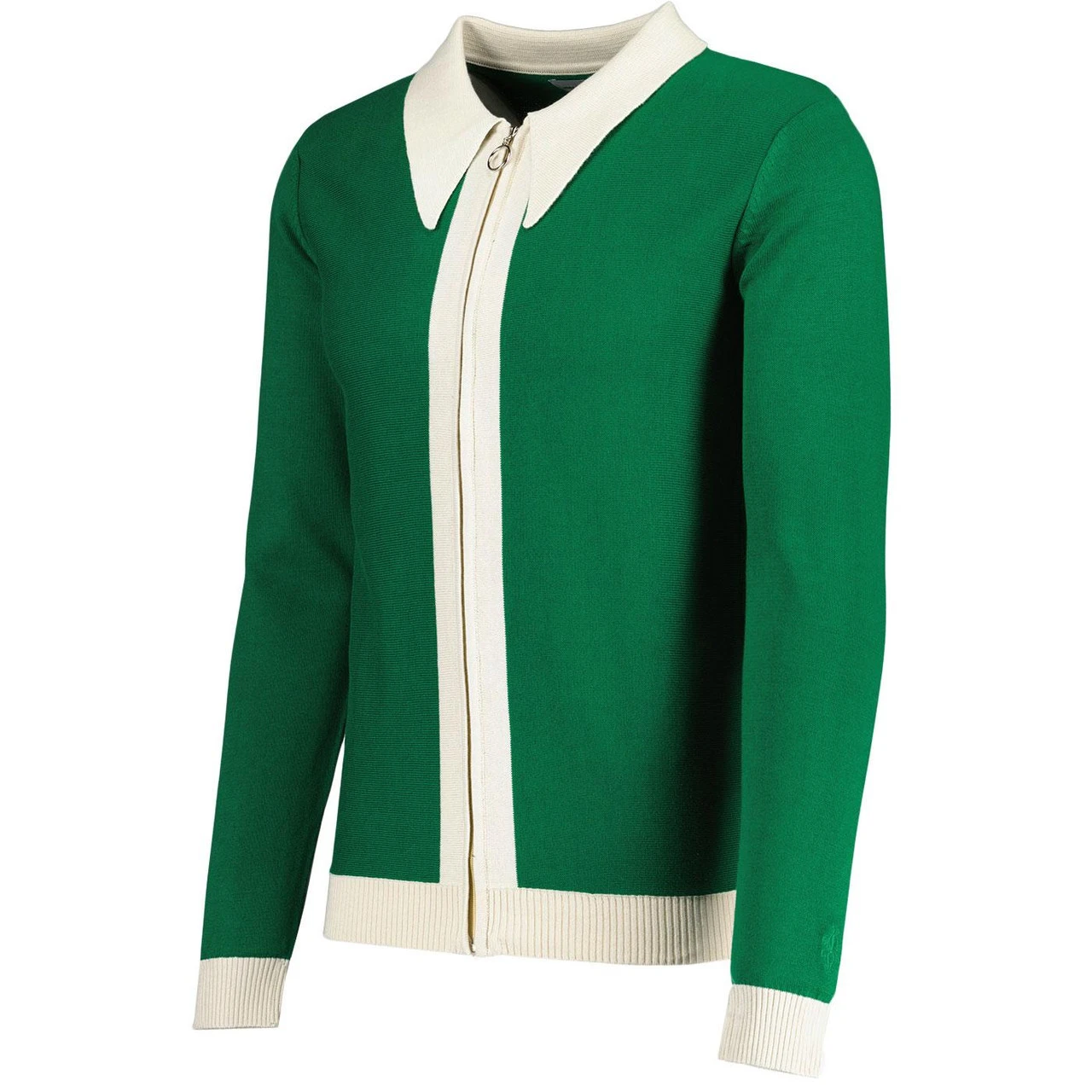 Riva Retro Zip Through Cardigan R - Image 2