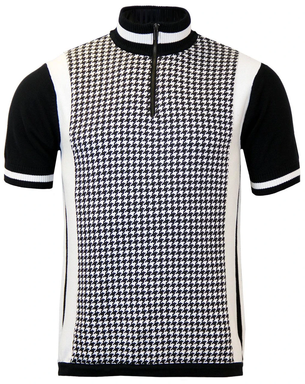 Roue 60s Mod Dogtooth Cycling Top E - Image 4