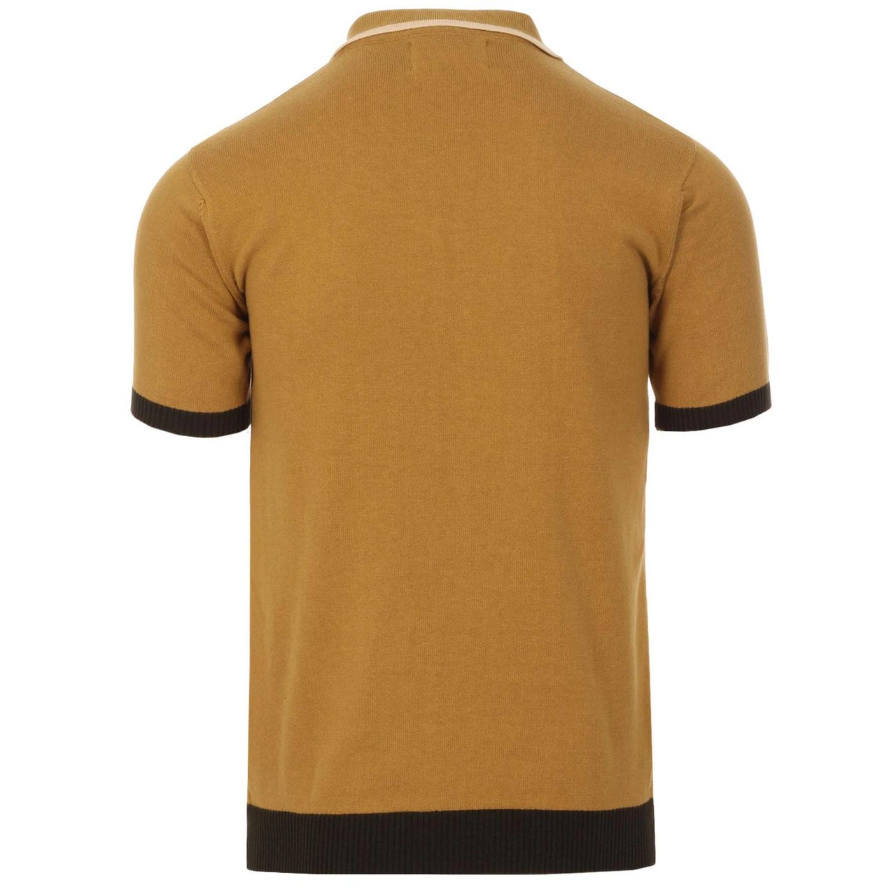 Shockwave Mod Stripe Knit Polo Top - Image 10