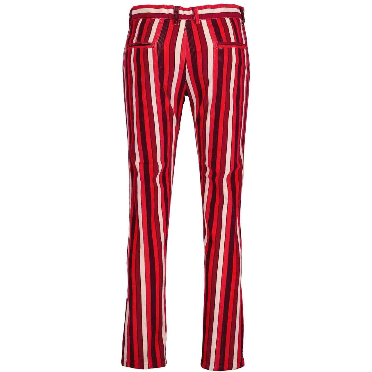 Spectrum Stripe Slim Leg Cords BLUE - Image 7