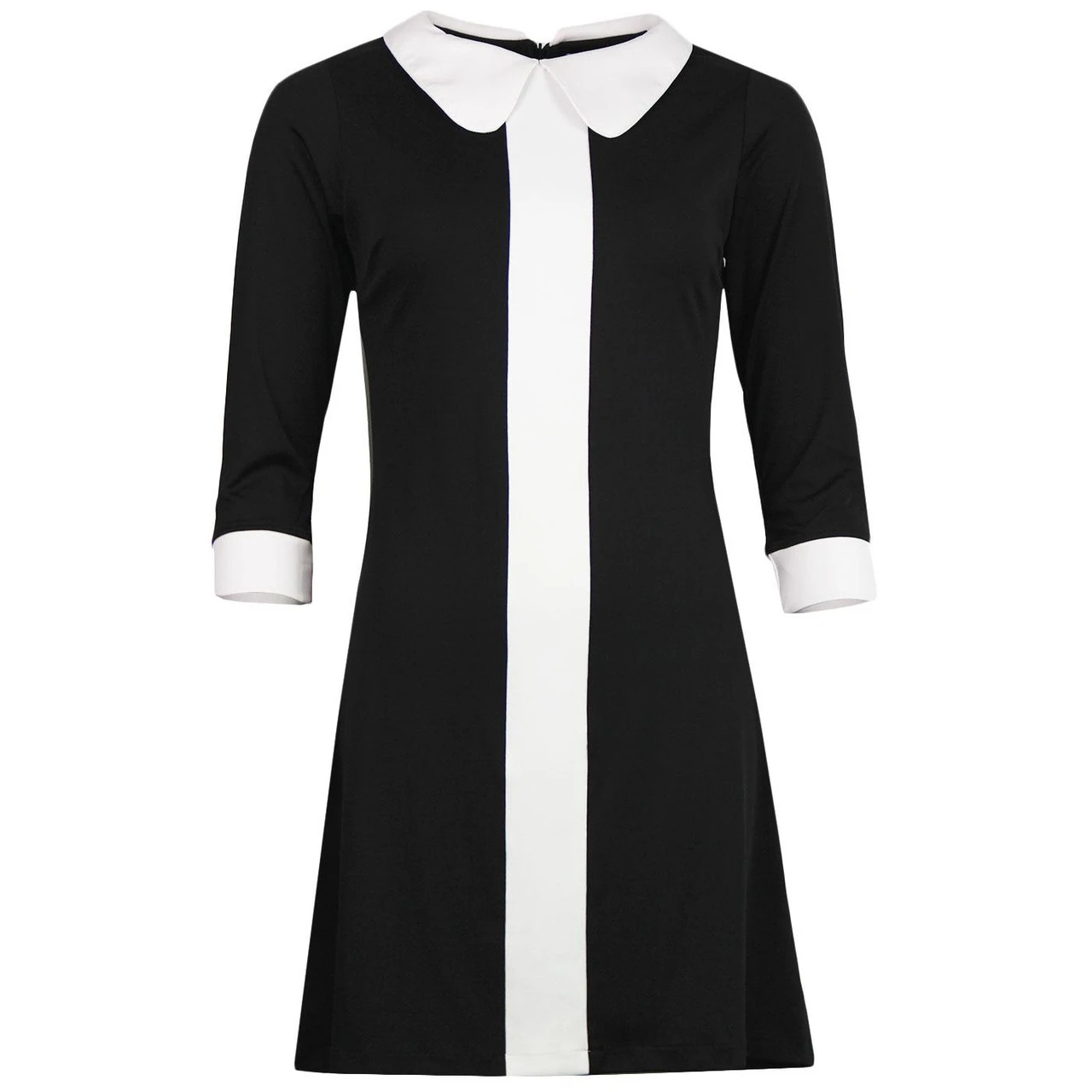 Odyssey 60s Mod Stripe Panel Dress - Image 6