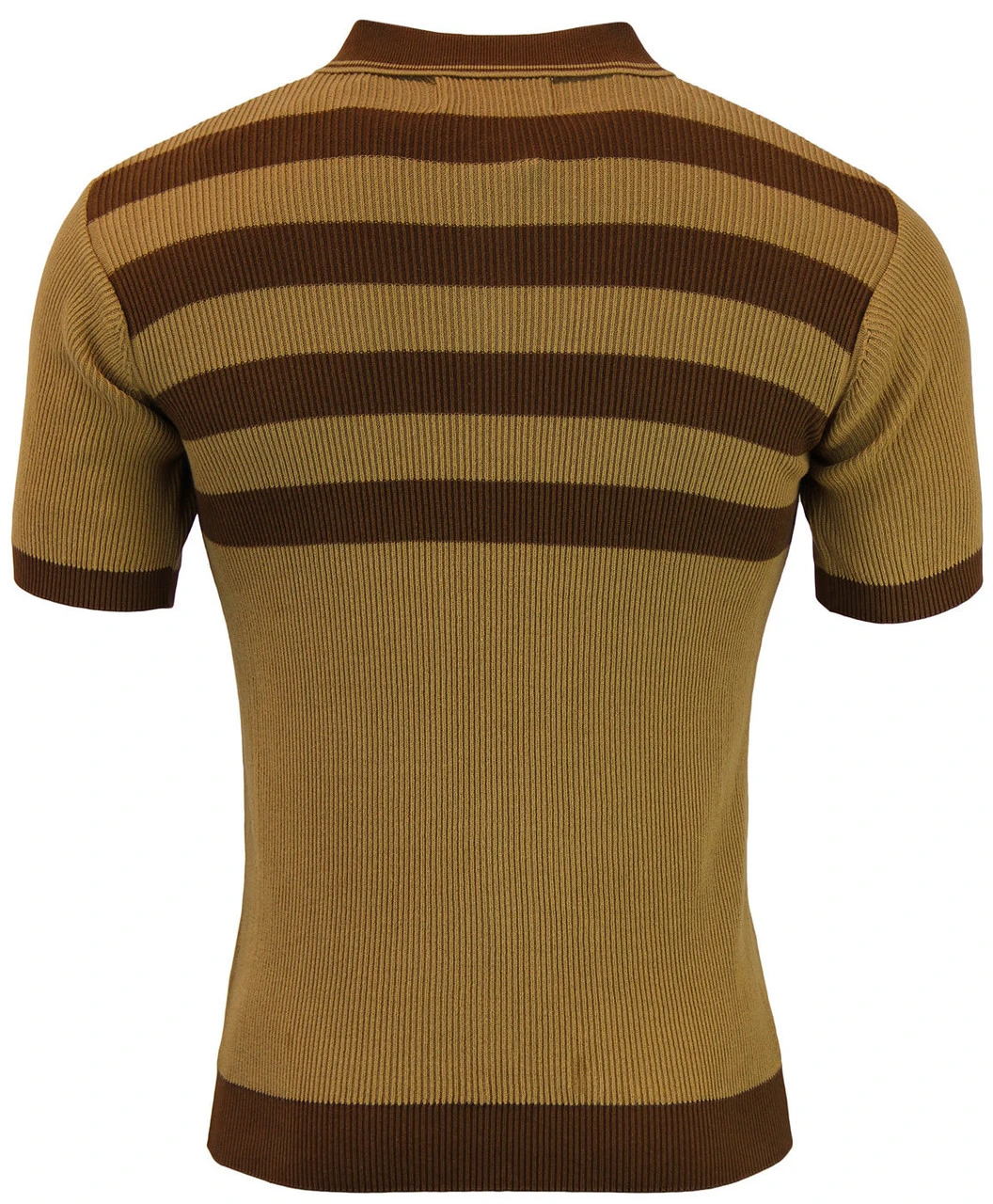 Terry Retro Mod Rib Stripe Polo N - Image 5
