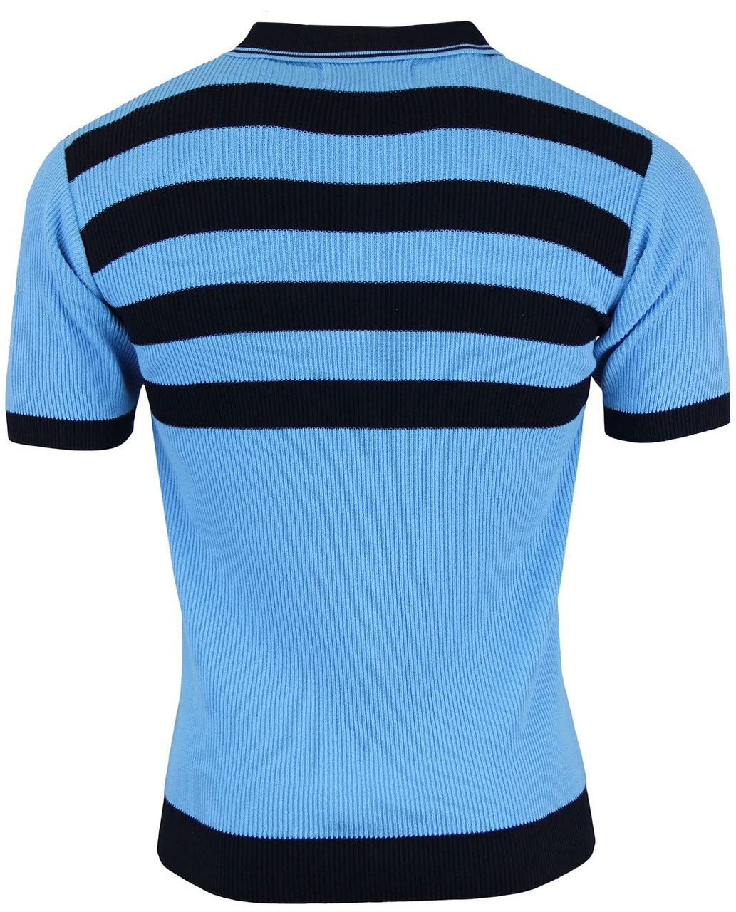 Terry Retro Mod Rib Stripe Polo N - Image 6