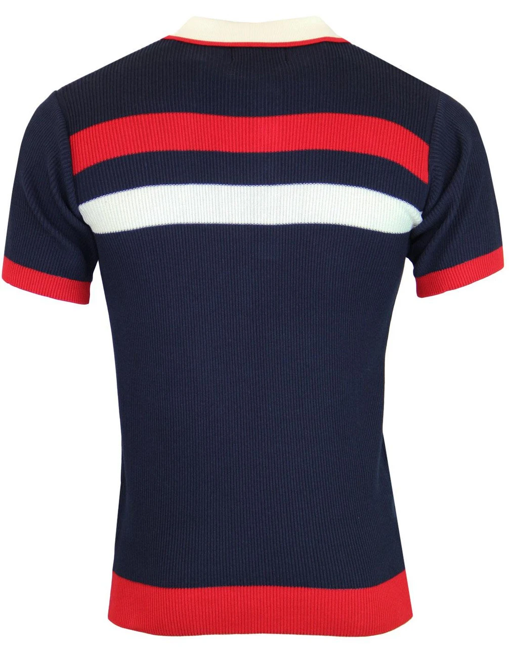 Terry Mod Ribbed Stripe Polo (Z) - Image 9