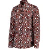 Trip Op Art Mod Big Collar Shirt BR