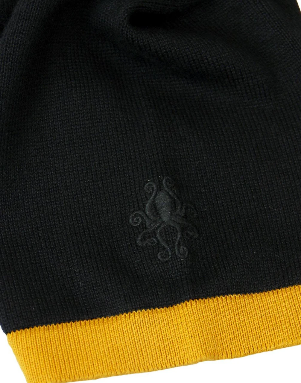 Gloria 60s Mod Zip Neck Stripe Polo - Image 5