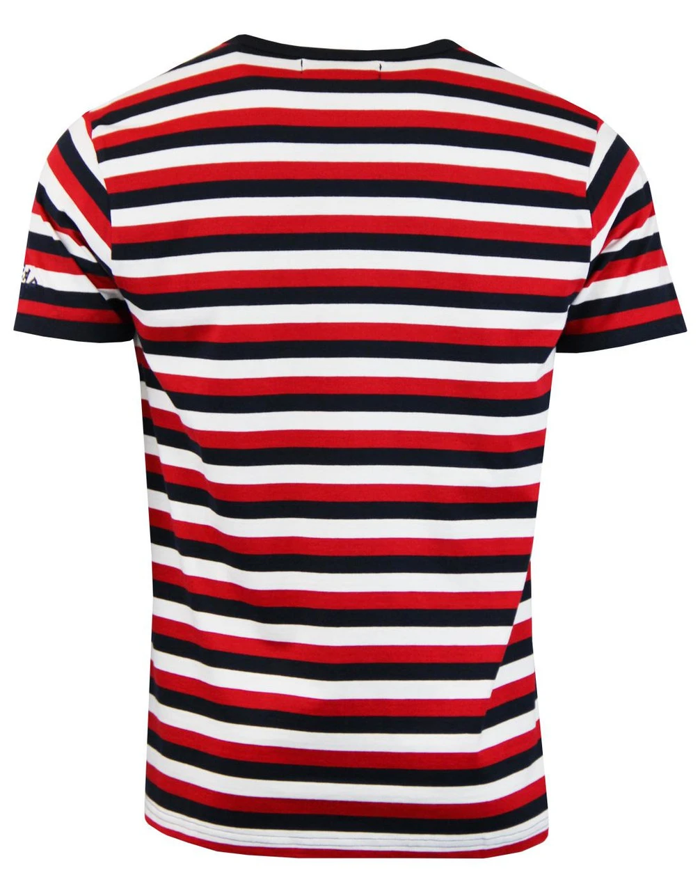 Bande Retro Mod Tri-Stripe T-Shirt - Image 2
