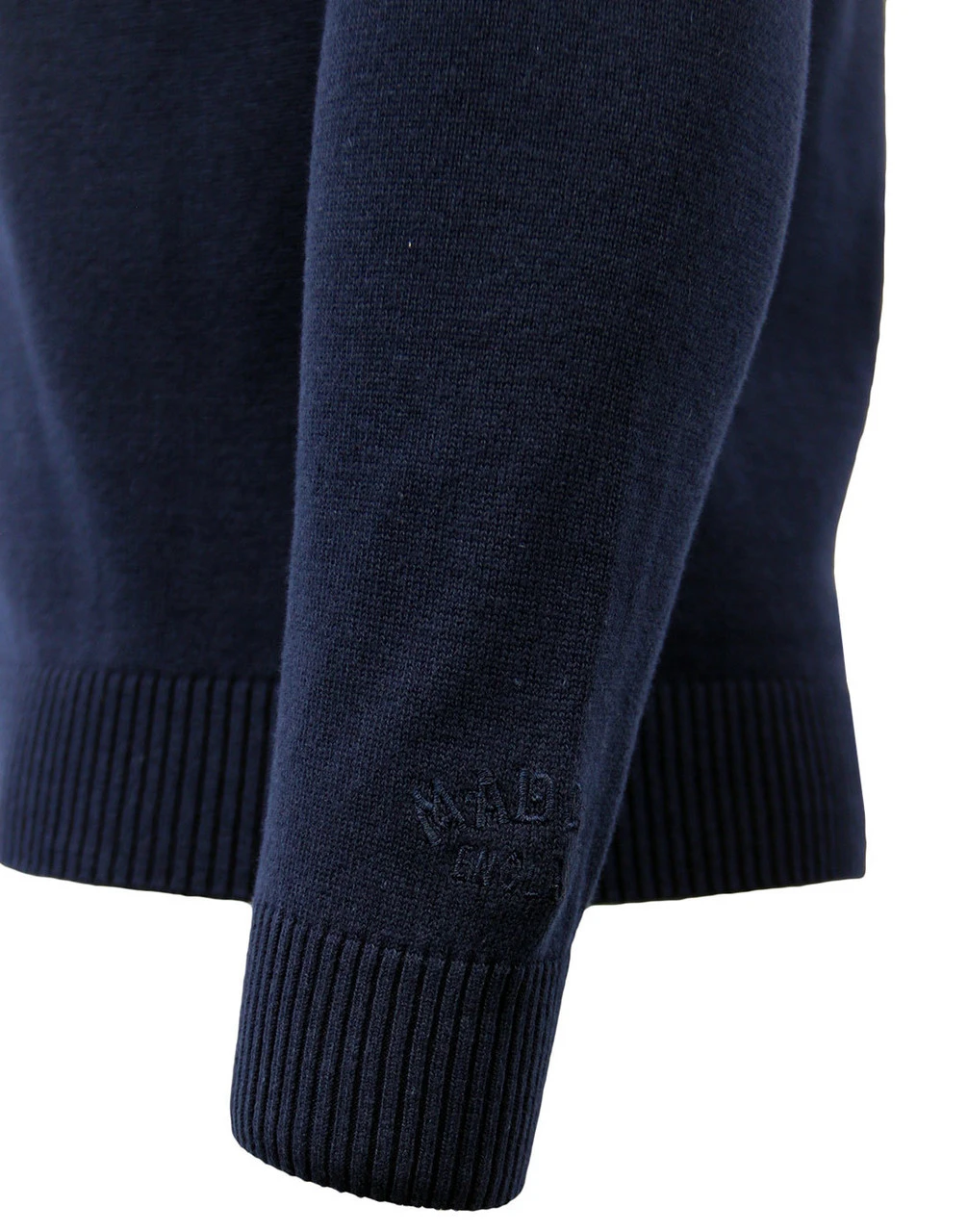 Mavers MADCAP Retro Mod Zip Through Knit Track Top - Image 11