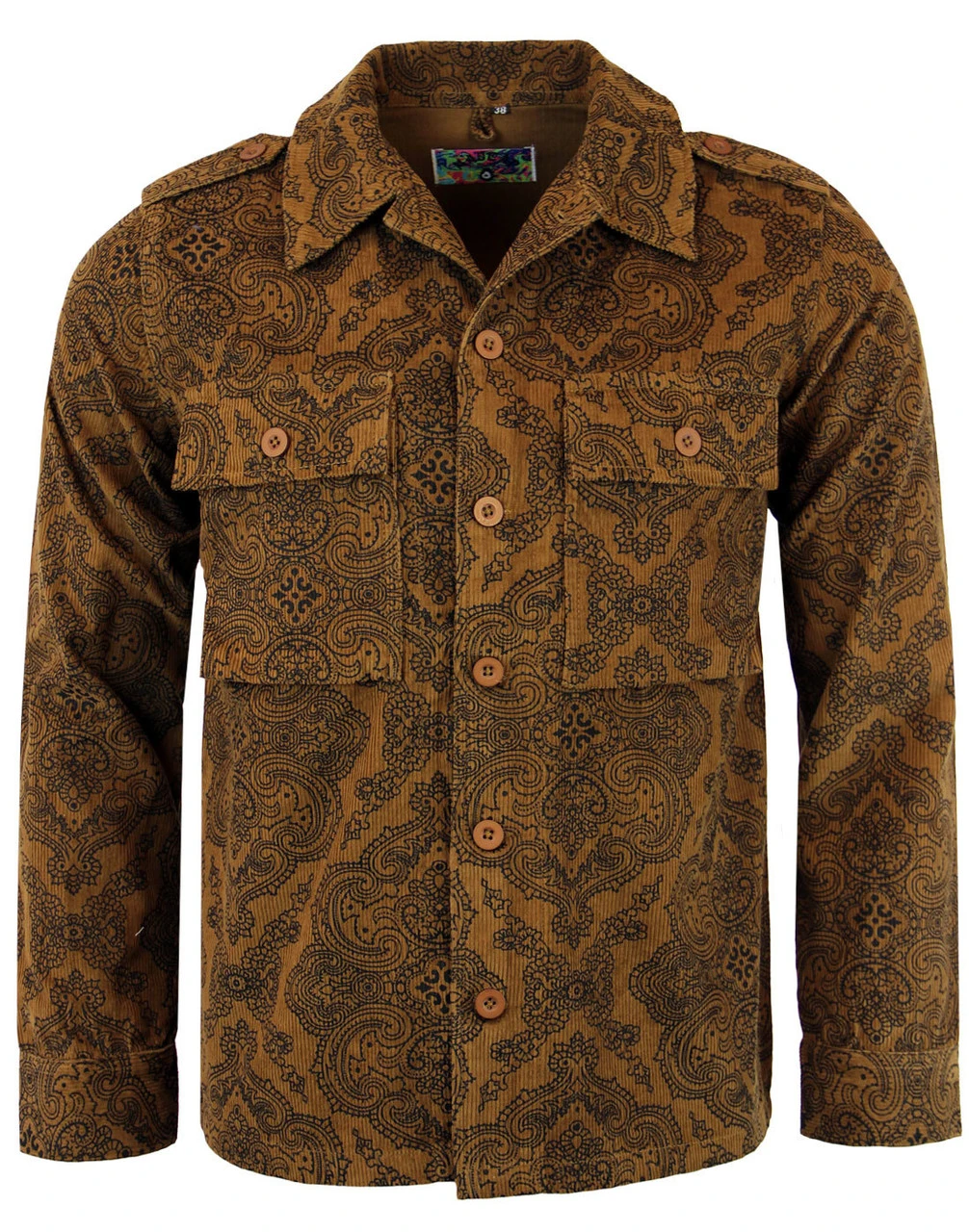 Lennon Military Shirt Jacket (B) - Image 12