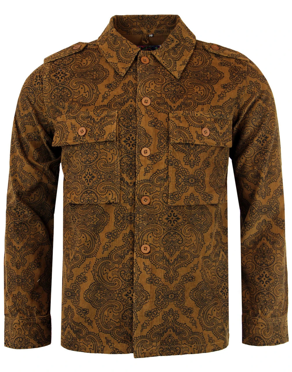 Lennon Military Shirt Jacket (B) - Image 8