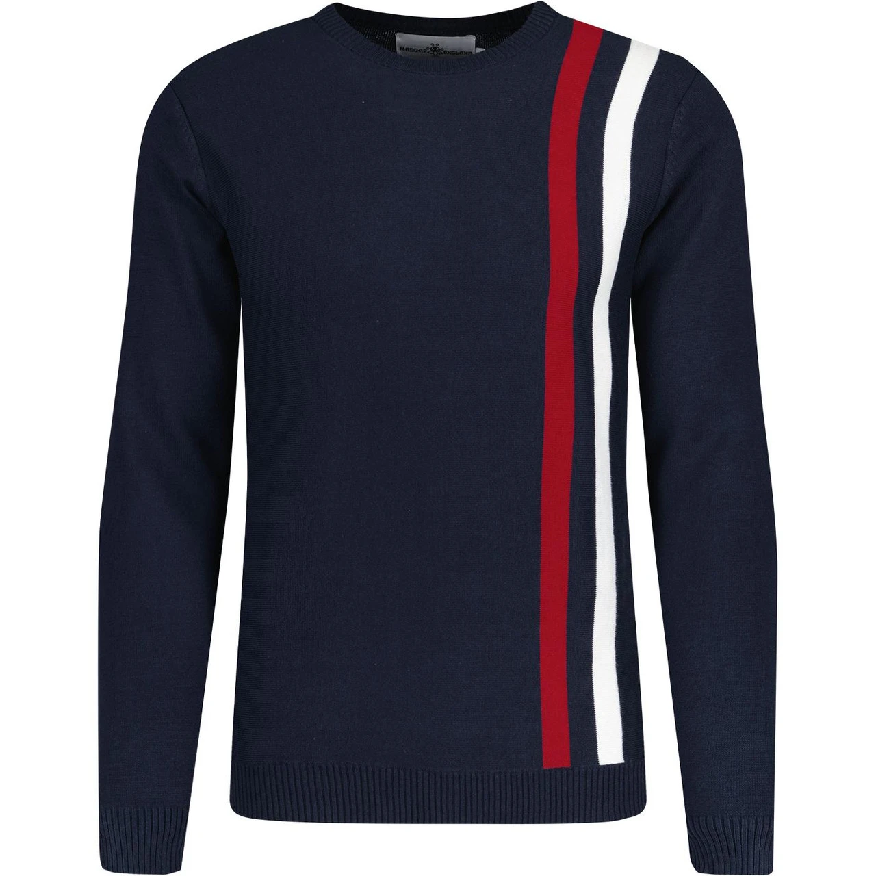 Action Retro Mod Racing Jumper Navy - Image 2