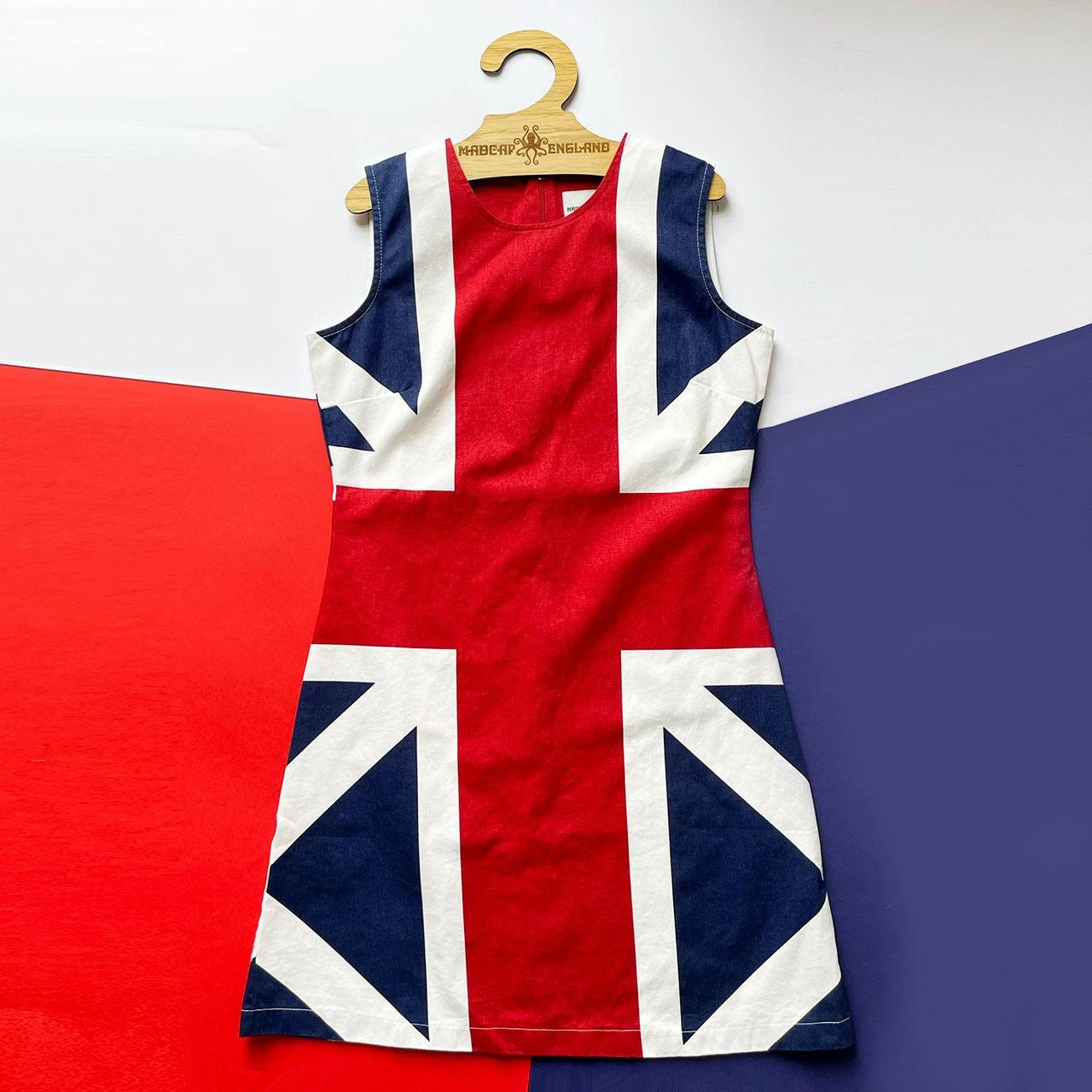 Mod Save The Queen MADCAP 1960s Union Jack Dress - Image 6