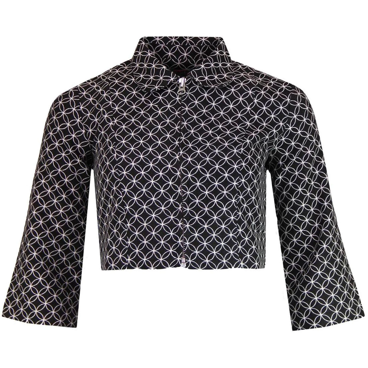 Bijoux Flared Sleeve Bolero Jacket - Image 3