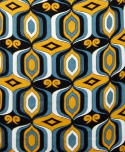 Ace Retro Dress Geometric Mod Dress