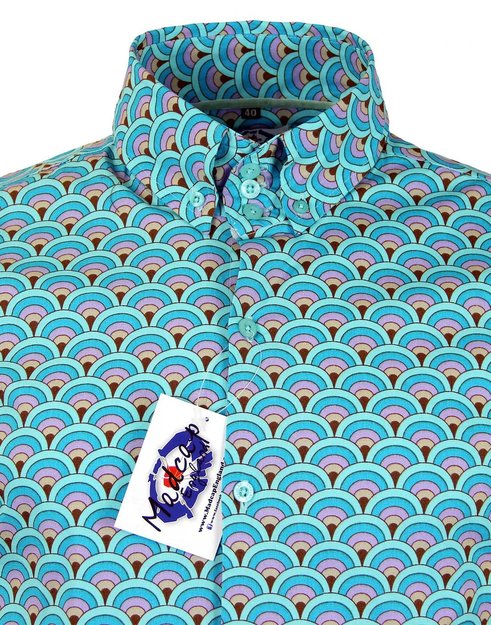Peacock Mod Indie Peacock Fan Shirt - Image 3