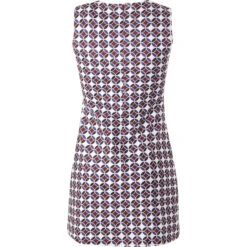 Suki 60s Circle Op Art Mod Dress