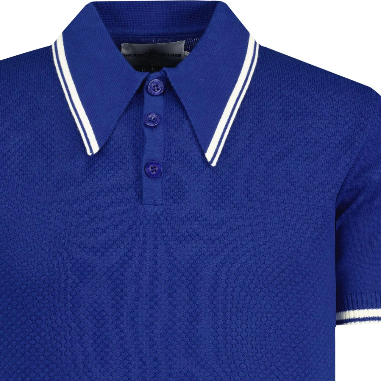 Empire Retro Popcorn Knit Polo (SB) - Image 3